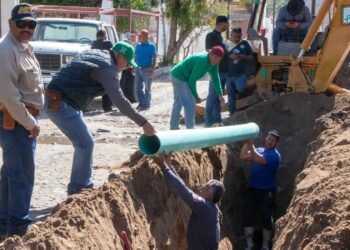 Atendidas 166 fugas por parte del OOMSAPAS La Paz, en el transcurso del 01 al 07 de Mayo