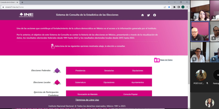 RECIBE PERSONAL DEL INE BCS, CAPACITACIÓN SOBRE EL USO DEL SICEE Y EL EMPC 2021&nbsp;