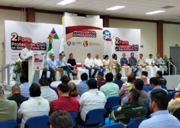 UNIDOS 3 ÓRDENES DE GOBIERNO Y SOCIEDAD, FORTALECEMOS LA CULTURA DE LA PROTECCIÓN CIVIL: BENJAMÍN GARCÍA&nbsp;