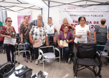 ENTREGA GOBIERNO DE BCS 117 APOYOS DE MOVILIDAD PARA PERSONAS CON DISCAPACIDAD