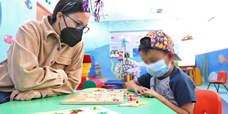 MÁS DE TRES MIL NIÑAS Y NIÑOS HAN SIDO ATENDIDOS EN CEREDI DURANTE 2023