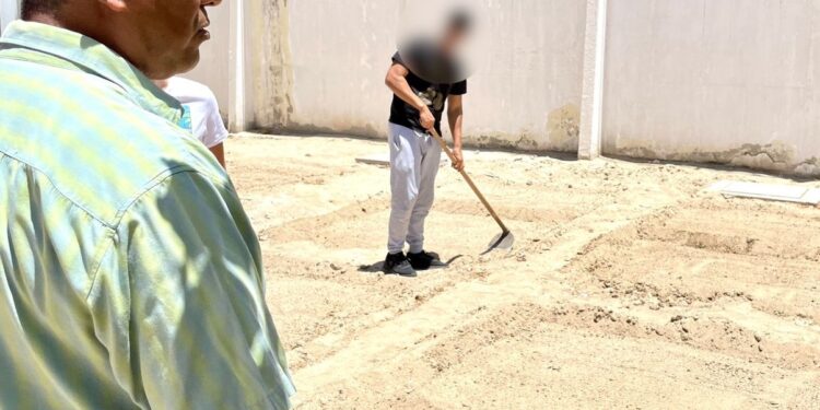 JÓVENES INTERNOS DEL CIEA INICIAN TALLER DE HUERTOS FAMILIARES&nbsp;