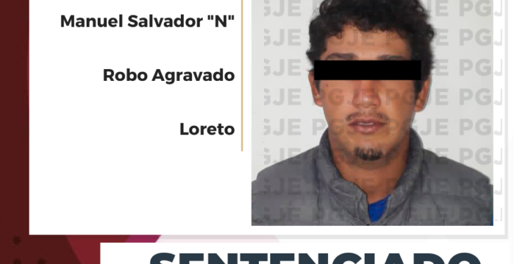 EN JUICIO ORAL&nbsp;PGJE OBTIENE SENTENCIA DE 5 AÑOS DE PRISIÓN PARA CULPABLE DE ROBO&nbsp;