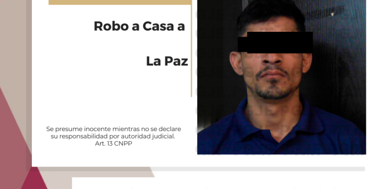 PRISIÓN PREVENTIVA PARA IMPUTADO POR ROBO A VIVIENDA