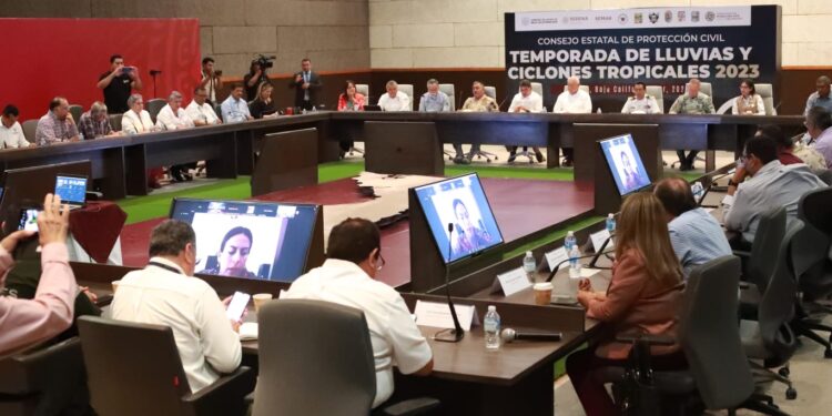 SE INSTALA CONSEJO ESTATAL DE PROTECCIÓN CIVIL