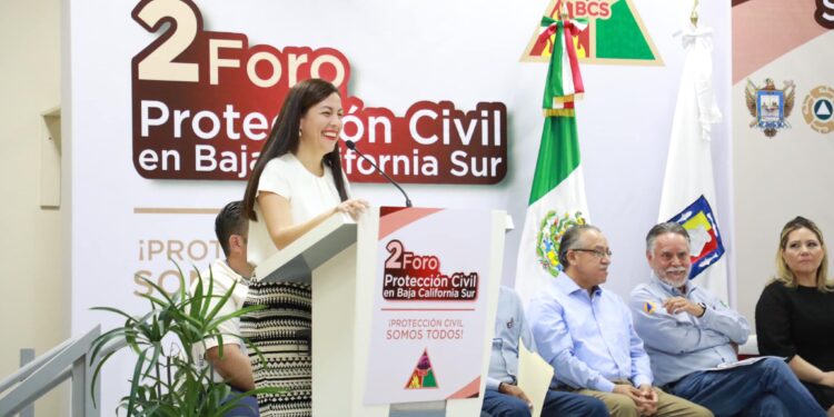 Inaugura Alcaldesa De La Paz El 2do Foro Estatal De Protección Civil El Pueblo Tve 