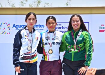 LA CICLISTA ANDREA ROBLES SUMA PRESEA PARA BCS EN LOS NC 2023