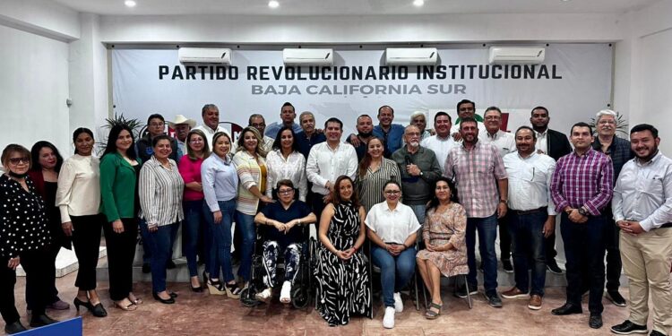 “Comité Directivo Estatal del PRI realiza encuentro de liderazgos, dirigencias y clase política”: Fabrizio del Castillo, Presidente del PRI BCS