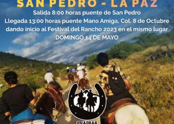 Realizará Ayuntamiento la Primera Cabalgata de San Pedro a La Paz