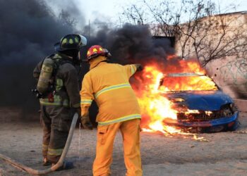 Reciben capacitación Bomberos de La Paz en investigación de incendios
