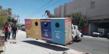 Reubica Servicios Públicos contenedores de “Ruta Cero”