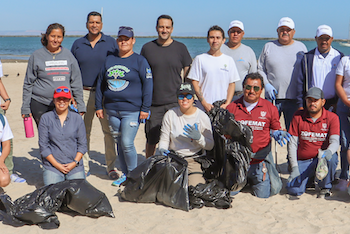 Se suma Ayuntamiento a la jornada de limpieza en la playa La Posada