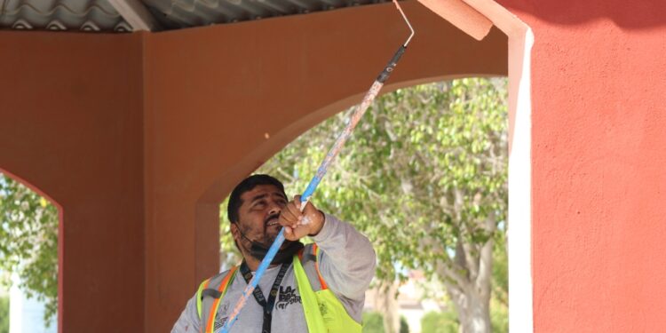 Servicios Públicos lleva a cabo jornada de limpieza en parque de la colonia Fidepaz