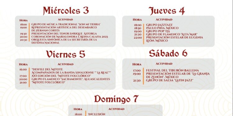 Todo listo para el inicio de las Fiestas de Fundación de La Paz