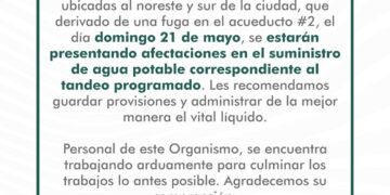 Trabajará OOMSAPAS La Paz en la reparación del acueducto #2