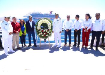Conmemoran en Los Cabos el 106º aniversario de la Nacionalización de la Marina en México y 81 años de celebrar el Día de la Marina Nacional
