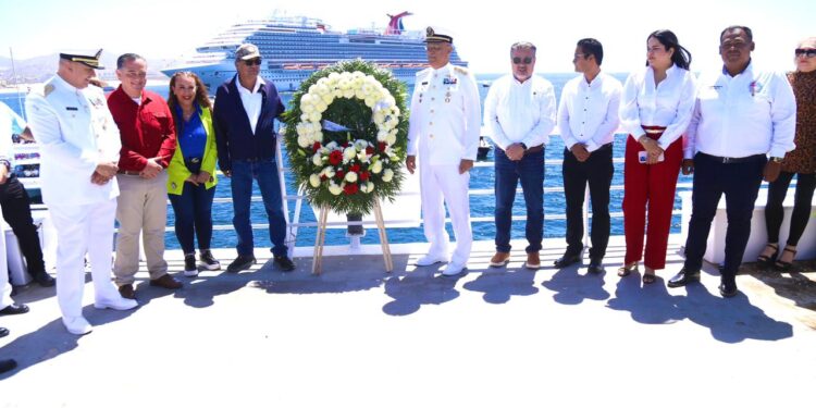 Conmemoran en Los Cabos el 106º aniversario de la Nacionalización de la Marina en México y 81 años de celebrar el Día de la Marina Nacional