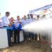 Entrega alcalde Oscar Leggs Castro la obra de rehabilitación del pozo Eureka II en La Ribera; beneficiará a 7 mil 600 habitantes
