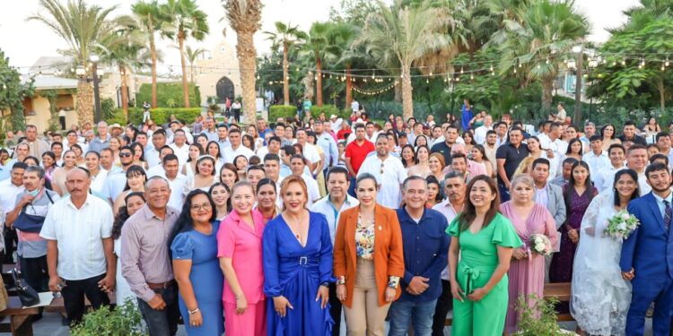 Celebra DIF Los Cabos los Matrimonios Colectivos 2023; se unen 85 parejas&nbsp;