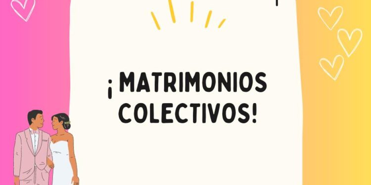 Todo listo para la ceremonia de los Matrimonios Colectivos 2023