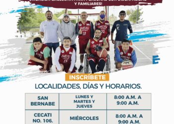 ¡Atención deportistas de Los Cabos! El programa “Un Juego Inclusivo” de IMDIS Los Cabos está dirigido a personas con discapacidad y sus familias