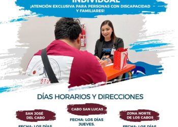 Si tienes o eres familiar de una persona con discapacidad y necesitas una intervención psicológica, acércate al IMDIS Los Cabos