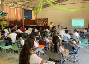 Se logró concientizar y capacitar a un total de 82 estudiantes