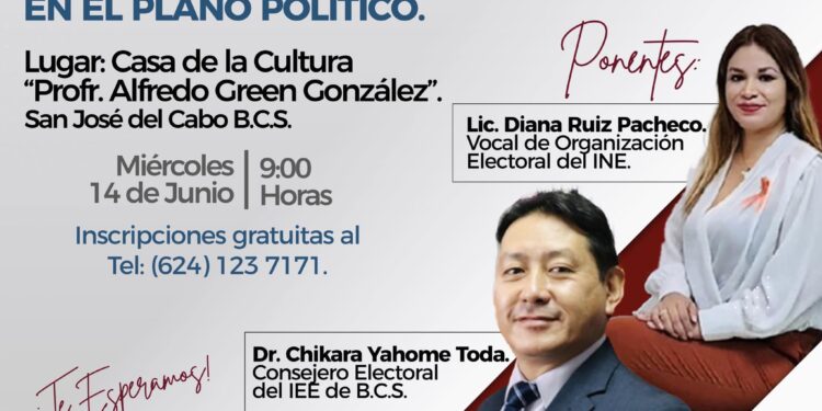 Asiste a la conferencia “Promoviendo los derechos humanos, la inclusión y no discriminación en el plano político”