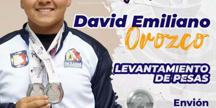 Destacada participación de halterofilistas cabeños durante los Juegos Nacionales CONADE; obtuvieron 14 medallas