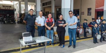Recibe Protección Civil de Los Cabos un drone, de parte del H. Cuerpo de Bomberos de CSL