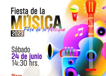 ¡Vivamos la Fiesta de la Música 2023! Este sábado 24 de junio en plaza Antonio Mijares a partir de las 2:30 de la tarde