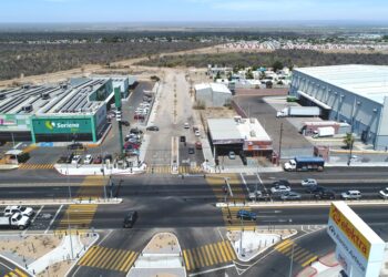 Arranca obra de pavimentación de la calle Palma Real como parte del Circuito Vial Sur
