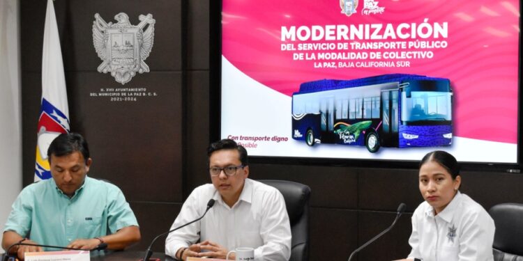 Avanzan en La Paz propuestas para la modernización del Transporte Público