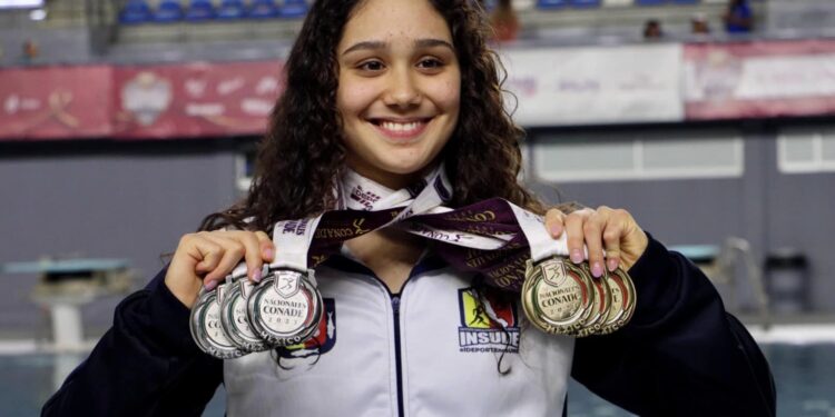 BCS DESTACA CON 23 MEDALLAS EN CLAVADOS DENTRO DE LOS NC2023