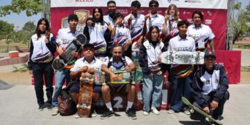 BCS SE DESPIDE CON TRES METALES EN SKATEBOARDING DENTRO DE LOS NC2023