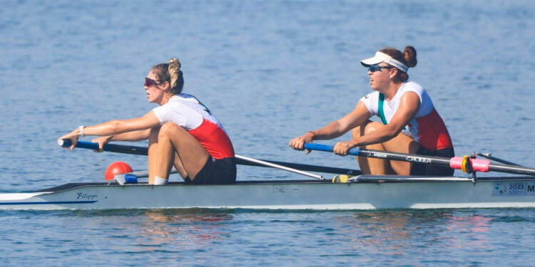 DESTACADA PARTICIPACIÓN DE LILIAN ARMENTA AYUB EN REMO DURANTE LOS JUEGOS CENTROAMERICANOS Y DEL CARIBE 2023