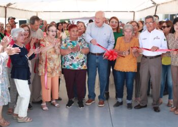 ENTREGA VCC PRIMERA ETAPA DE EDIFICIO DE ASOCIACIÓN DE PENSIONADOS Y JUBILADOS EN COMONDÚ; DESTINARON 1.9 MDP&nbsp;