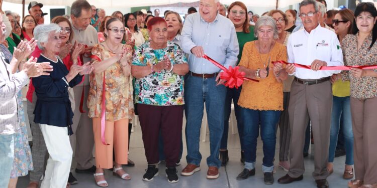 ENTREGA VCC PRIMERA ETAPA DE EDIFICIO DE ASOCIACIÓN DE PENSIONADOS Y JUBILADOS EN COMONDÚ; DESTINARON 1.9 MDP&nbsp;