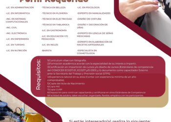ICATEBCS INVITA A SER INSTRUCTOR EXTERNO&nbsp;