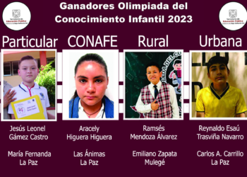 TRIUNFAN EN OLIMPIADA DEL CONOCIMIENTO ALUMNOS DE LA PAZ Y MULEGÉ