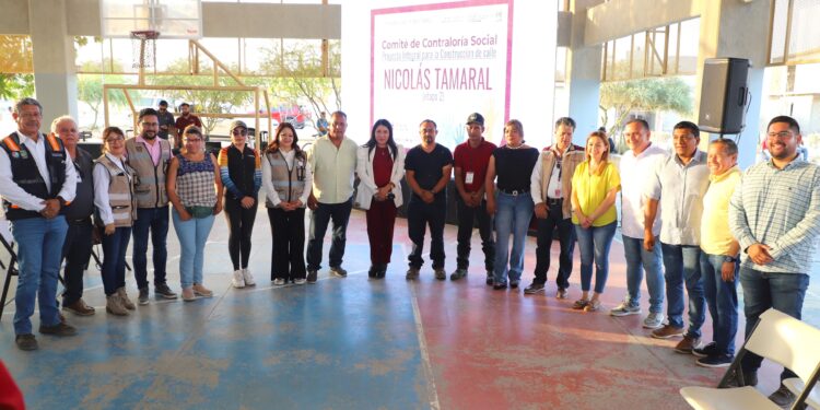 SE INSTALA COMITÉ DE CONTRALORÍA SOCIAL DE NICOLÁS TAMARAL