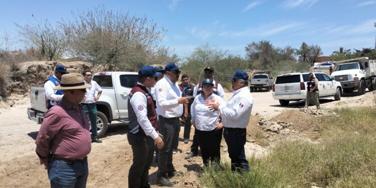 RECORREN TRES ÓRDENES DE GOBIERNO ARROYOS Y ZONAS DE RIESGO EN LA PAZ Y LOS CABOS: PROTECCIÓN CIVIL ESTATAL&nbsp;&nbsp;