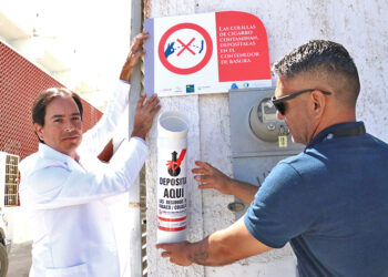 INSTALA SALUD RECOLECTORES DE COLILLAS EN ESPACIOS AL AIRE LIBRE