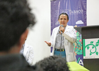 MEDIANTE ENCUENTRO CON BACHILLERES CONMEMORA SECRETARÍA DE SALUD EL DÍA MUNDIAL SIN TABACO