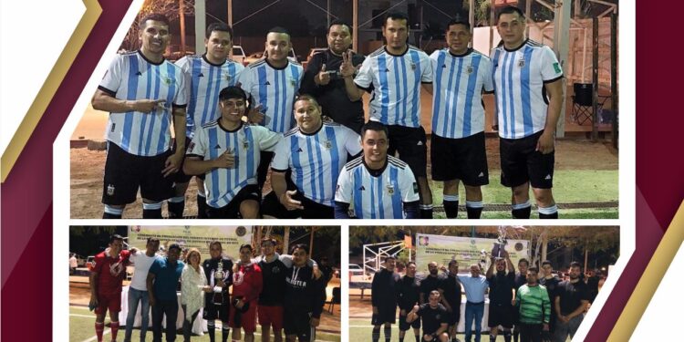 CONCLUYE TORNEO DE FÚTBOL INTERNO DE PGJE Y EL EQUIPO DE SADAI SE CORONÓ CAMPEÓN