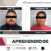 APREHENDE PGJE A DOS PERSONAS POR DIVERSOS DELITOS