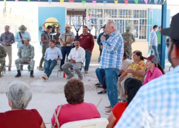 Realiza VCC gira de trabajo por delegación de Los Dolores; supervisa obras y acciones