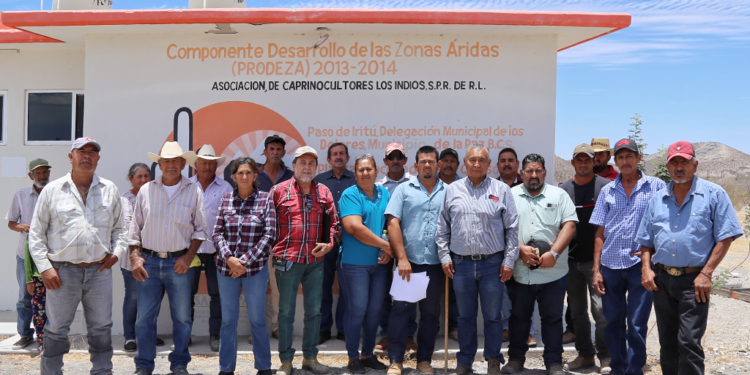 Fortalece Ayuntamiento de La Paz proyectos productivos en Los Dolores