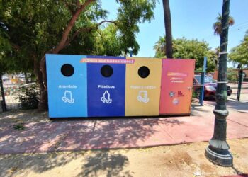 Instala Servicios Públicos contenedor de residuos valorizables en Los Barriles