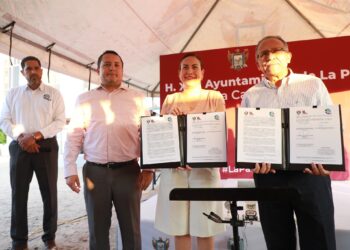 Instalan en el Ayuntamiento de La Paz dispositivo de monitoreo de agua potable